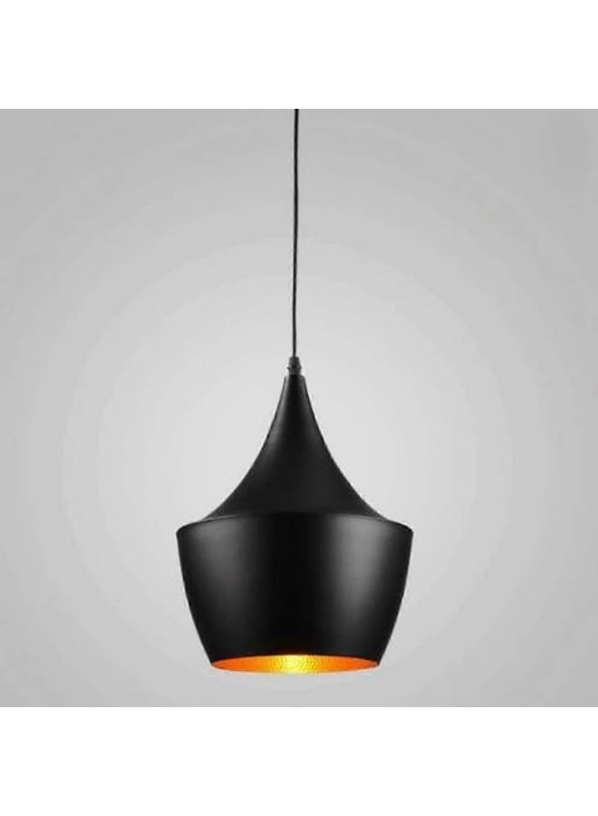 المفتاحة مصباح سقف معلق بتصميم عصري عتيق | مصباح معلق بإضاءة واحدة | إضاءة بنمط صناعي كلاسيكي لغرفة المعيشة وغرفة النوم وغرفة الطعام - Image 1